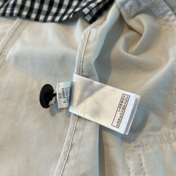 Banana Republic Cream Utility Jacket with Black Details - Picture 5 of 6